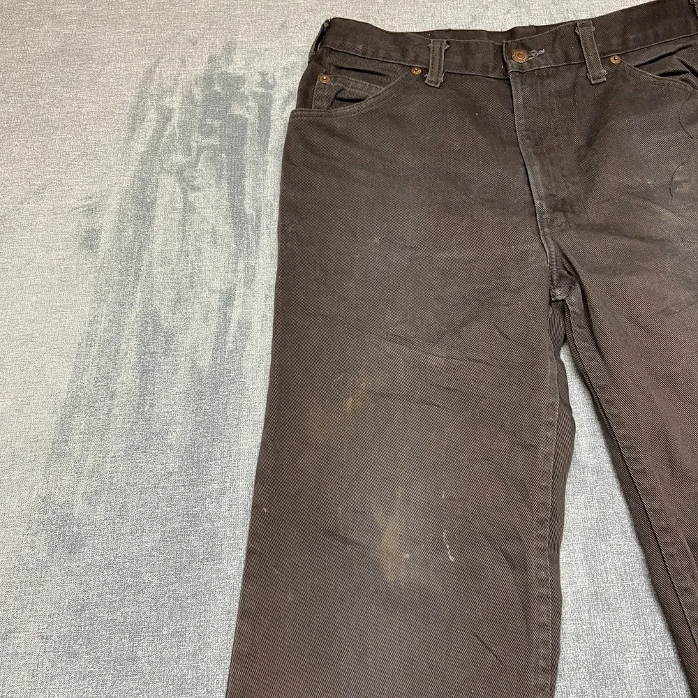 Vintage Levi's 530 Jeans Mens 30 33x36 Black Straight Leg Casual Streetwear